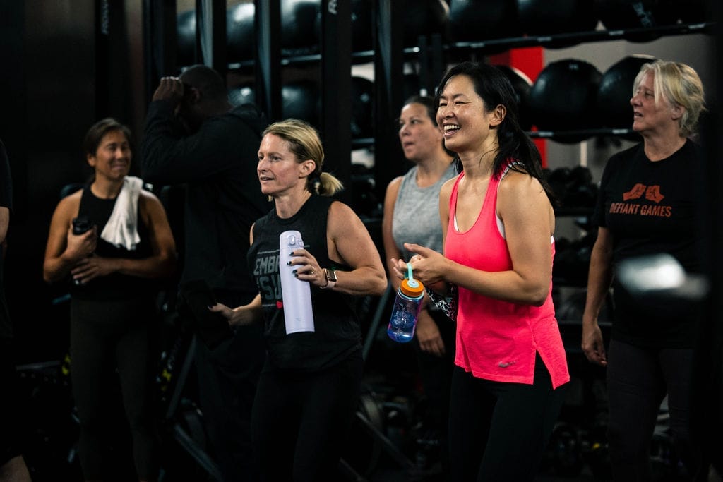 People smiling at the best gym in Leaside